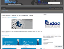 Tablet Screenshot of ideaconsultoriaeassessoria.wordpress.com