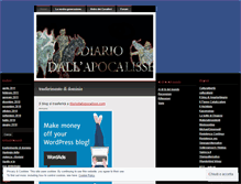 Tablet Screenshot of diariodallapocalisse.wordpress.com