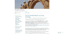 Desktop Screenshot of aboutafricanwriters.wordpress.com