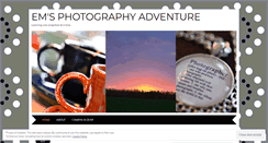Desktop Screenshot of emsphotographyadventure.wordpress.com
