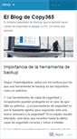 Mobile Screenshot of copy365.wordpress.com