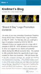 Mobile Screenshot of kre8me1.wordpress.com