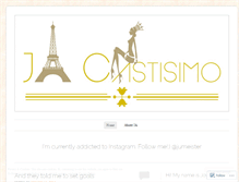 Tablet Screenshot of jacastisimo.wordpress.com