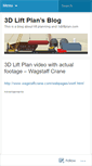 Mobile Screenshot of 3dliftplan.wordpress.com