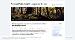 Desktop Screenshot of jaspervandervoet.wordpress.com
