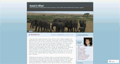 Desktop Screenshot of anandinafrica.wordpress.com