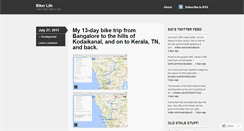 Desktop Screenshot of bikerlife.wordpress.com