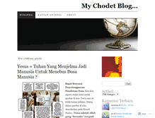 Tablet Screenshot of chodet22.wordpress.com