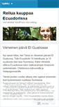Mobile Screenshot of elamaecuadorissa.wordpress.com