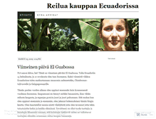 Tablet Screenshot of elamaecuadorissa.wordpress.com