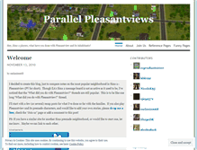 Tablet Screenshot of parallelpleasantviews.wordpress.com