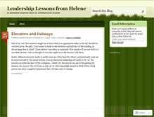 Tablet Screenshot of helenewiswall.wordpress.com