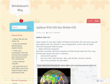 Tablet Screenshot of metakalasari.wordpress.com
