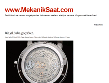 Tablet Screenshot of mekaniksaat.wordpress.com