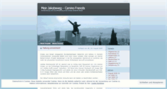 Desktop Screenshot of meinjakobsweg.wordpress.com