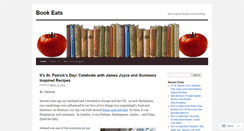 Desktop Screenshot of bookeats.wordpress.com