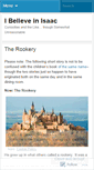 Mobile Screenshot of ibelieveinisaac.wordpress.com