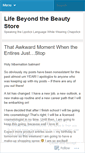 Mobile Screenshot of lifeaftersephora.wordpress.com