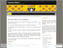 Tablet Screenshot of eduardomaruri.wordpress.com