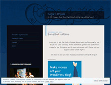 Tablet Screenshot of eaglesroyale.wordpress.com