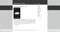 Desktop Screenshot of delphinedesmet.wordpress.com