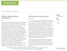 Tablet Screenshot of livelylayministry.wordpress.com