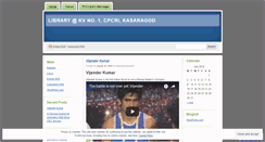 Desktop Screenshot of librarykvcpcriksd.wordpress.com