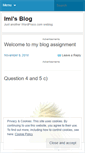 Mobile Screenshot of imiv.wordpress.com