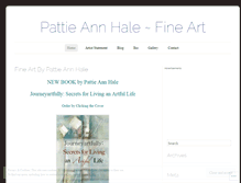 Tablet Screenshot of pattieannhale.wordpress.com