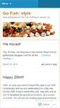 Mobile Screenshot of gofishstyle.wordpress.com