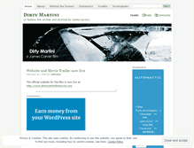 Tablet Screenshot of dirtymartinithemovie.wordpress.com