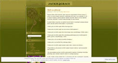 Desktop Screenshot of jackie4grace.wordpress.com