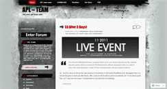 Desktop Screenshot of aplteam.wordpress.com