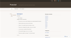 Desktop Screenshot of angelafrances2.wordpress.com