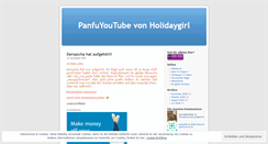 Desktop Screenshot of panfuyoutube.wordpress.com