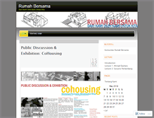 Tablet Screenshot of cohousingjakarta.wordpress.com