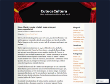 Tablet Screenshot of cutucacultura.wordpress.com