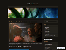 Tablet Screenshot of billstvemporium.wordpress.com