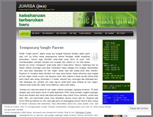 Tablet Screenshot of juarsa.wordpress.com