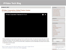 Tablet Screenshot of ipvideoblog.wordpress.com
