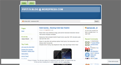 Desktop Screenshot of pipit.wordpress.com