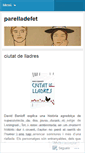 Mobile Screenshot of parelladefet.wordpress.com