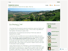 Tablet Screenshot of amiens2011.wordpress.com