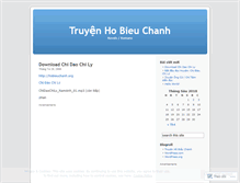 Tablet Screenshot of hobieuchanh.wordpress.com