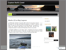 Tablet Screenshot of explorenorthcoast.wordpress.com