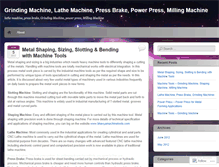 Tablet Screenshot of grindingmachine1.wordpress.com