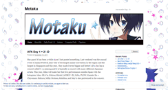 Desktop Screenshot of motaku.wordpress.com