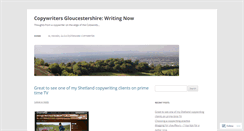 Desktop Screenshot of copywritersgloucestershire.wordpress.com