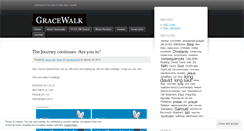 Desktop Screenshot of gracewalk.wordpress.com