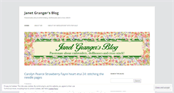 Desktop Screenshot of janetgranger.wordpress.com